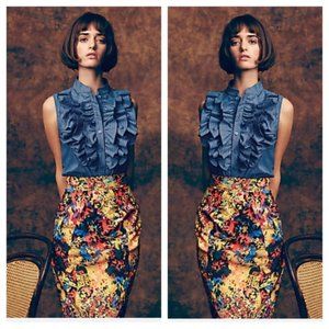 Anthropologie Tracy Reese Gainsborough Skirt